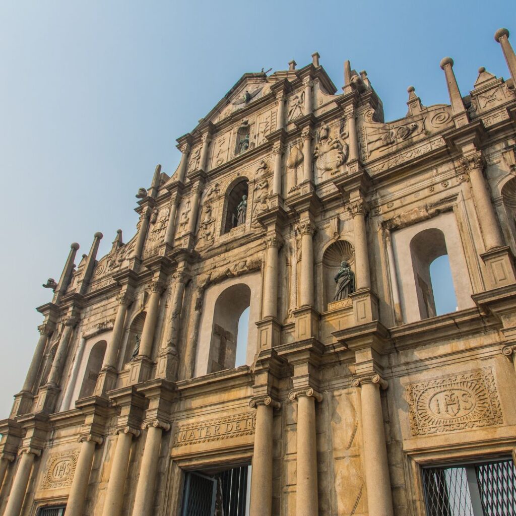 A picture of a building in Macau