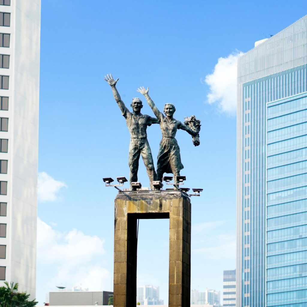 Selamat Datang Monument in Jakarta