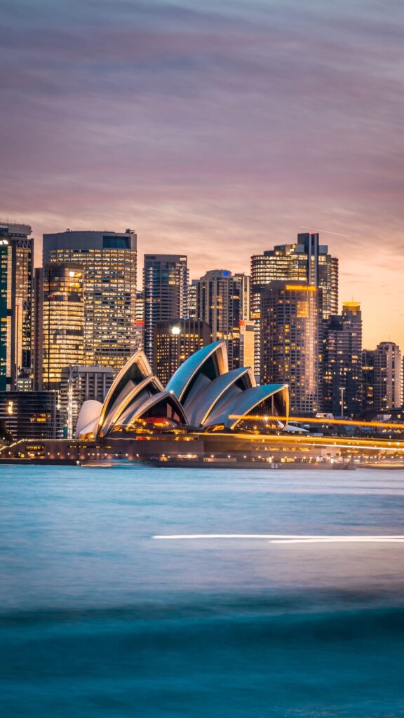 Sydney Opera House in Australia. A destination that many of our customers choose to relocate to.